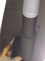 厨房卫生间阳台排水管烟管隔音降噪隔音棉包裹